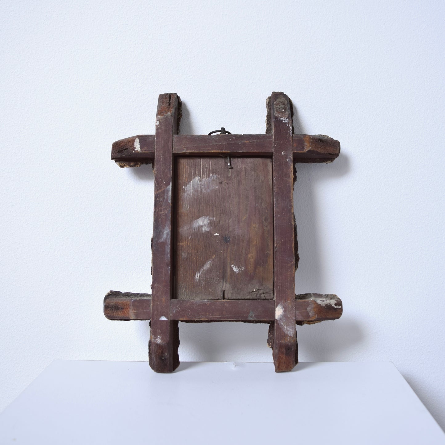 Folk art mirror