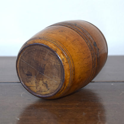 George III fruitwood spice jar