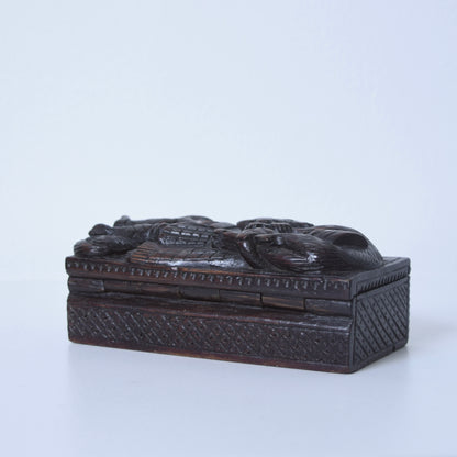 Blind Jack tobacco/snuff box