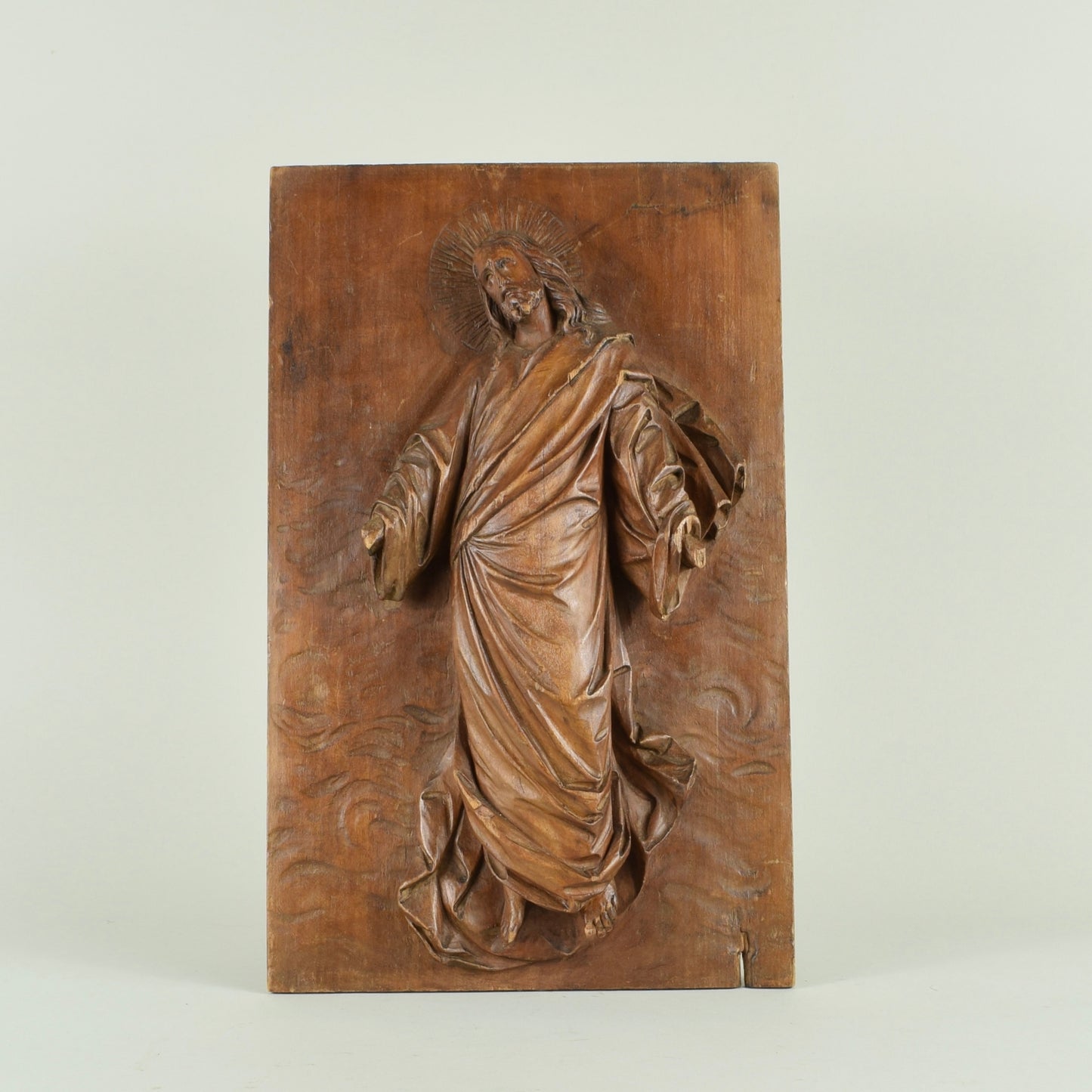 Christ Carved panel
