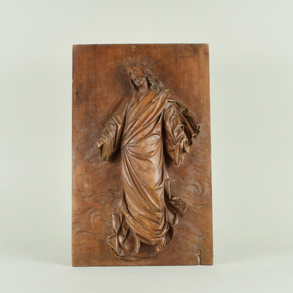 Christ Carved panel