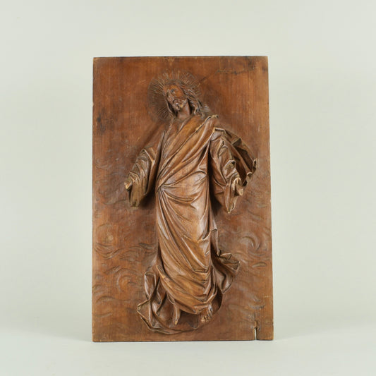 Christ Carved panel