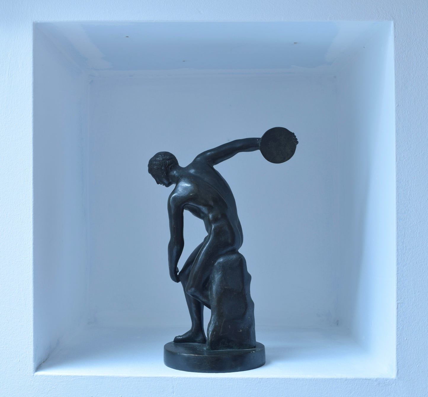Discobolus of Myron Bronze